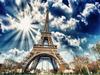 5d Diamond Painting Mosaic Paris Tower Landscape Home Decor Embroidery Tree Scenery Full Square/round Wall Sticker