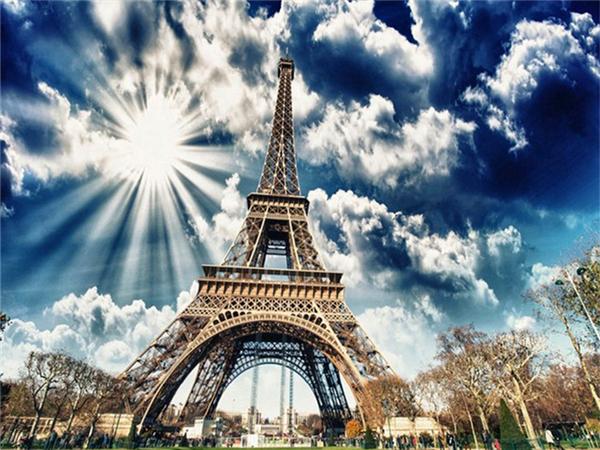5d Diamond Painting Mosaic Paris Tower Landscape Home Decor Embroidery Tree Scenery Full Square/round Wall Sticker