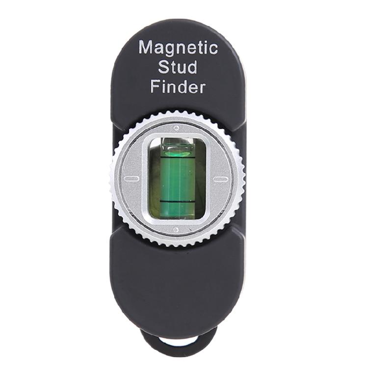 

Magnetic Wall Stud Finder Spirit Level Strong Magnet Detector for Steel Nails чорний