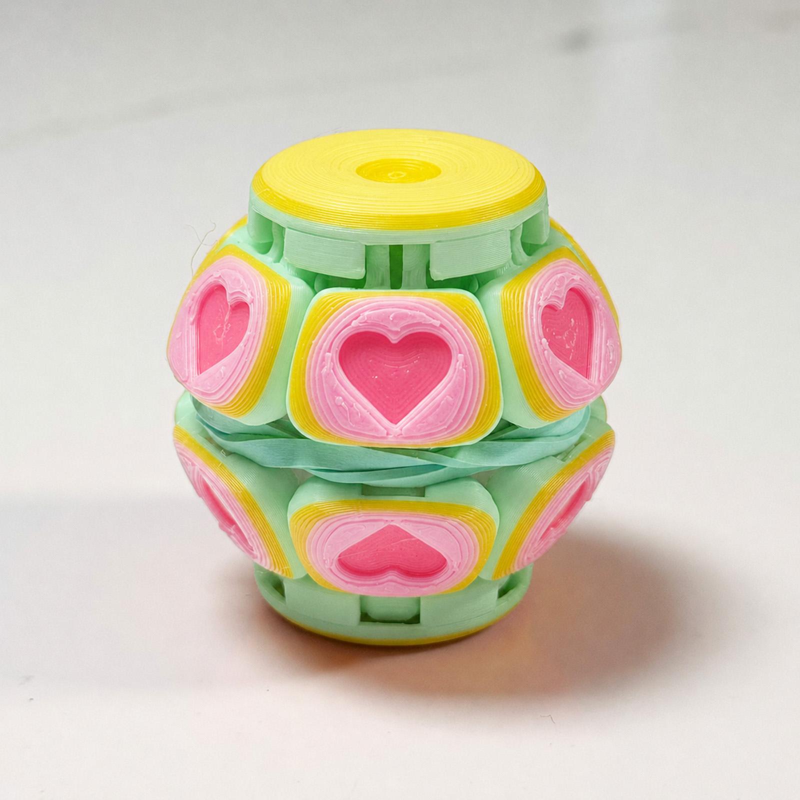 3D Printed Rotating Ball - Toy for Stress and Sensory Play One Size