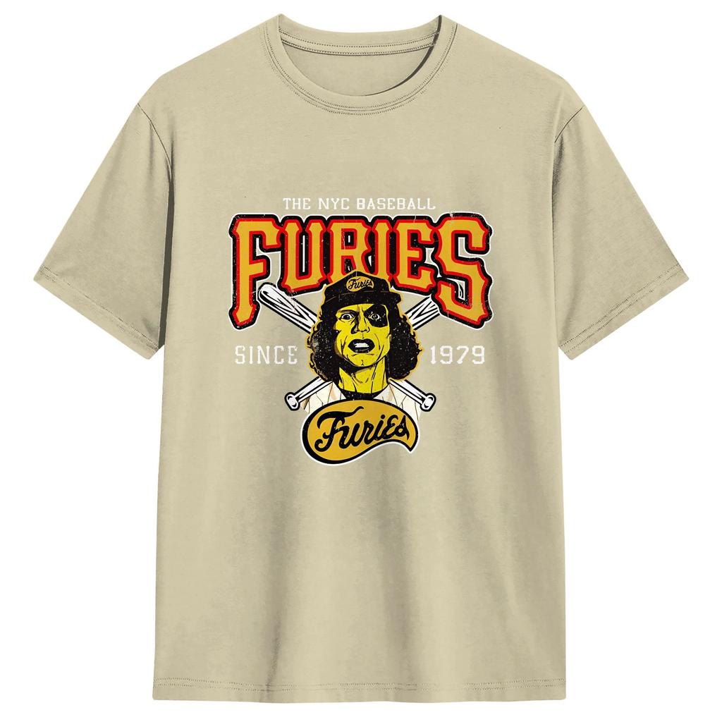 Mode The Warriors T-Shirts für Unisex Rundhalsausschnitt Reines Baumwoll-T-Shirt Kurzarm-T-Shirts Original Kleidung