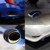 5.5" Car Rear Exhaust Pipe Tail Muffler Tip Auto Accessories Replace Kit Blue