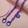 Korean Popular Acrylic Mask & Glasses Chain, Anti-Choking Floral Design for Kids & Adults, Anti-Lost Strap