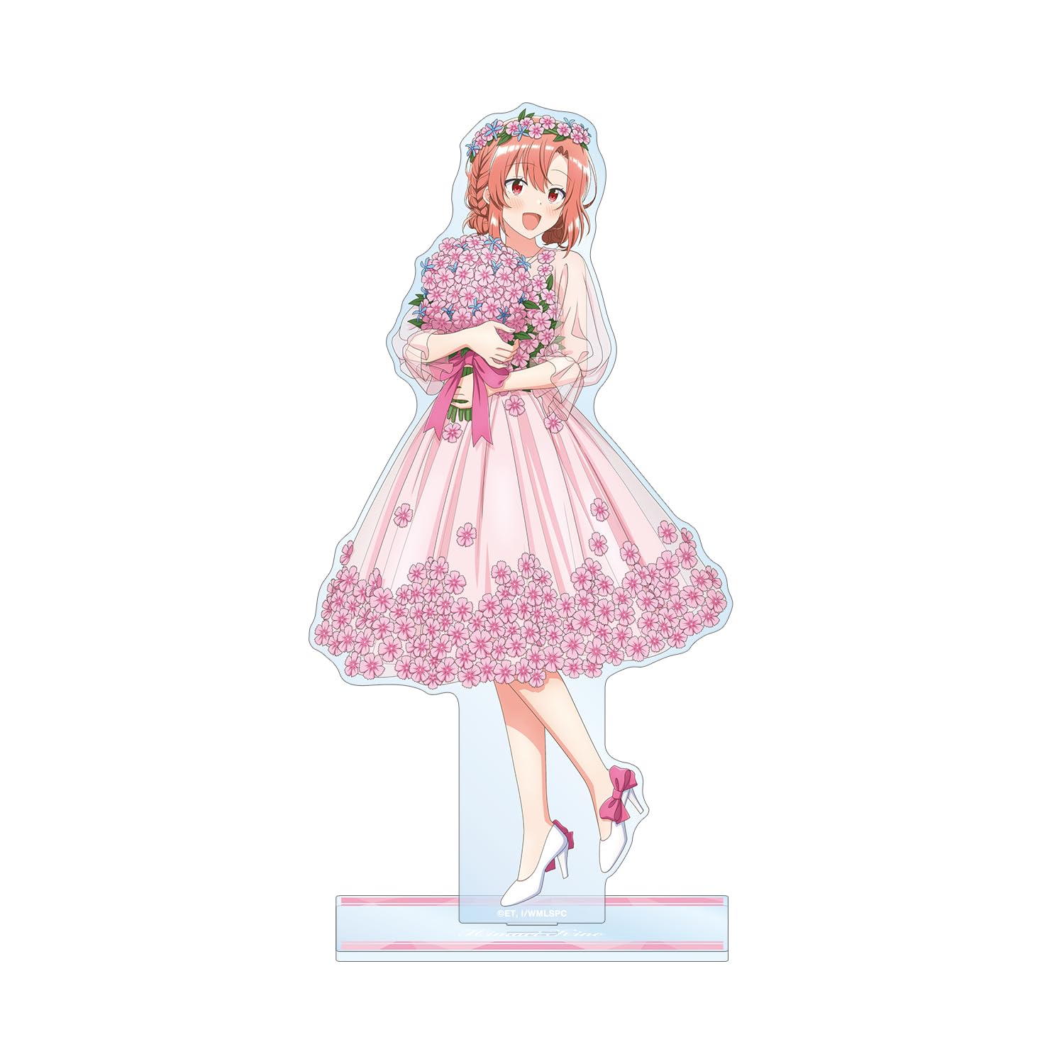 

TV anime Love Like a Original illustration of Kino Himari in a petal dress Extra large acrylic stand Sing Whisper ver.
