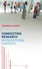 The Conducting Research In Educational Contexts Book