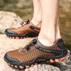 New Men's Four Seasons Trendy Shoes Lightweight Flying Woven Sports Shoes Ultra-light Hiking Shoes 39-45