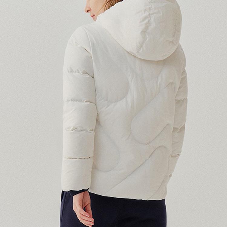 New FILA Down Jacket Winter Women's Standard White F11W048919FWT