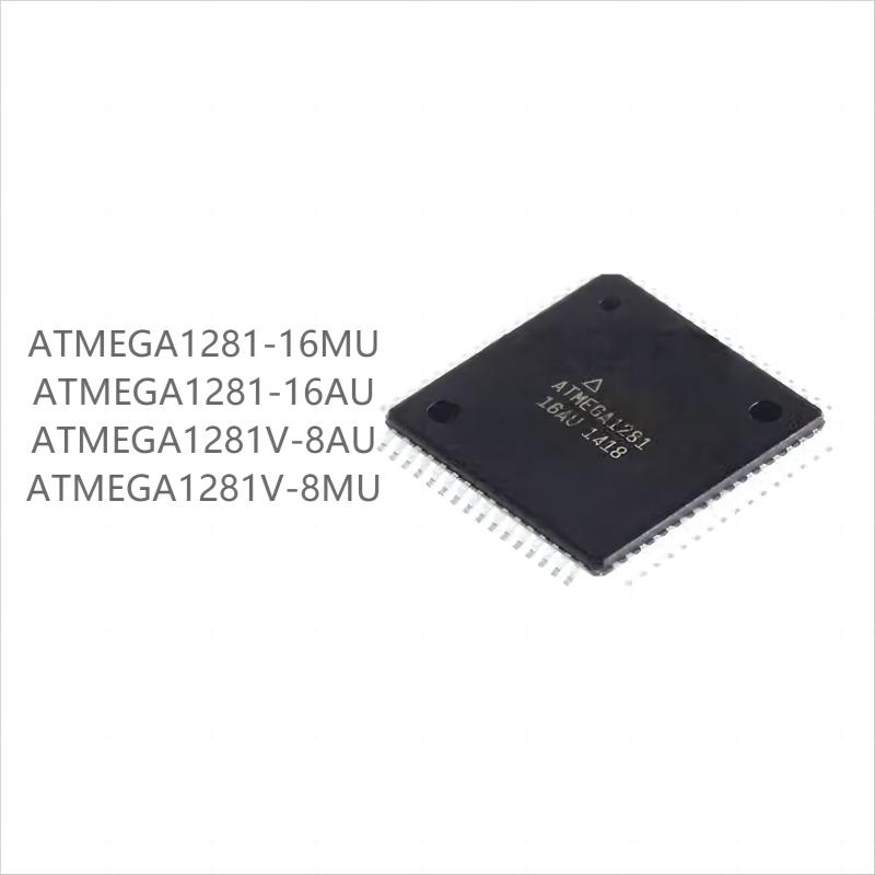 

25PCS brand new ATMEGA1281/Vseries16MU 16AU 8AU 8MU ATMEGA1281V-8AU(16pcs)
