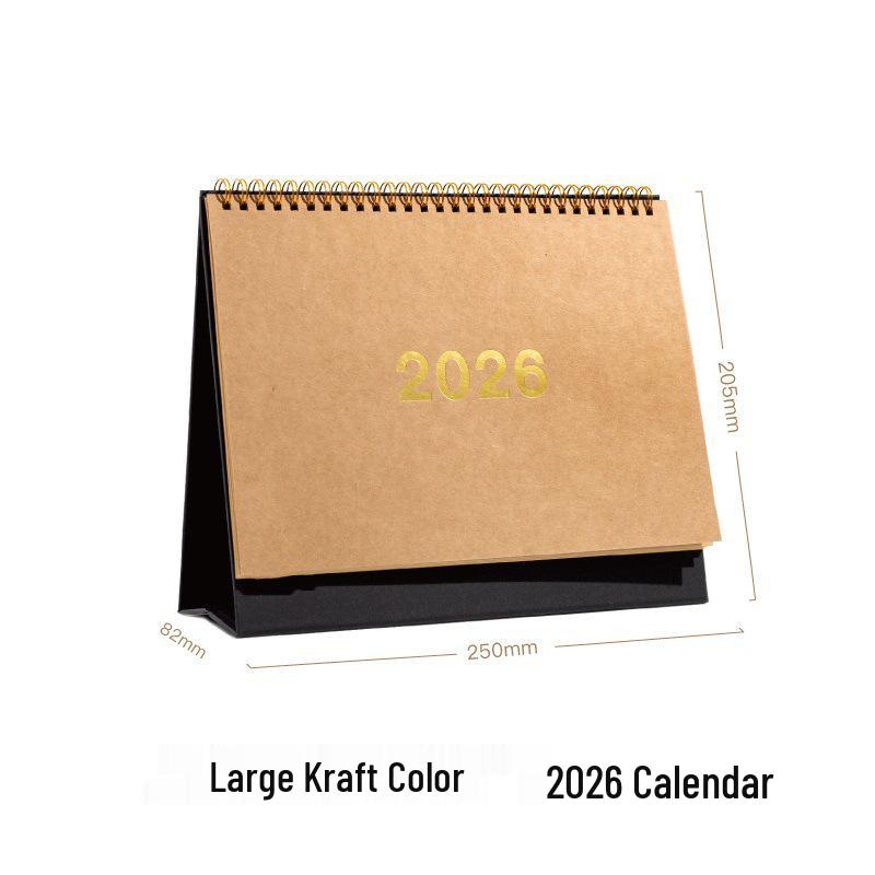 Twilight 2026 Mini Desk Calendar: Simple Office Check-In & Memo Planner