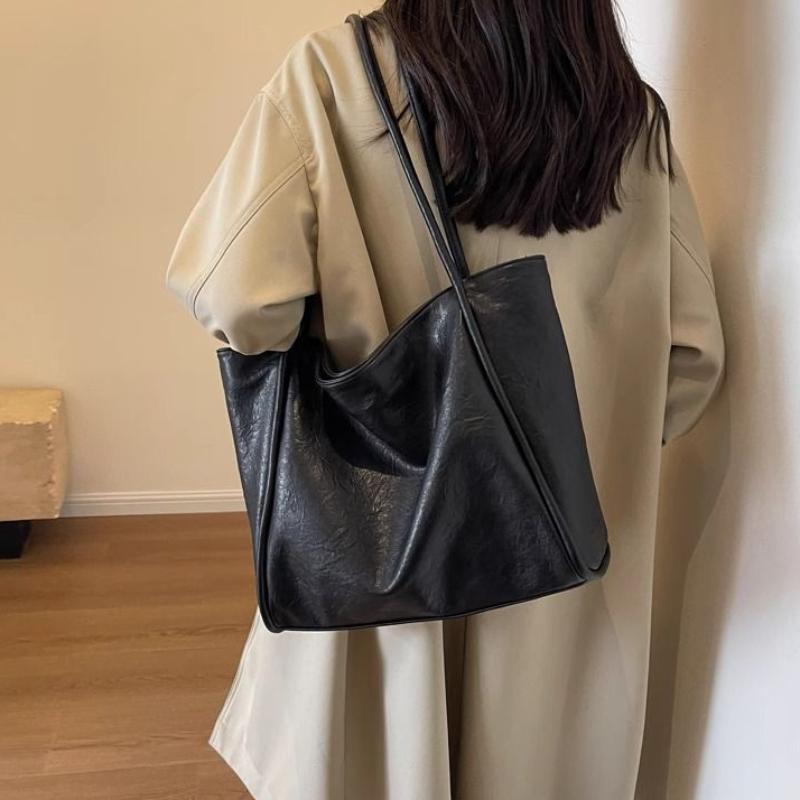 Retro Commuter Bag Women's Unique Versatile Large Capacity Student Class Shoulder Tote Bag