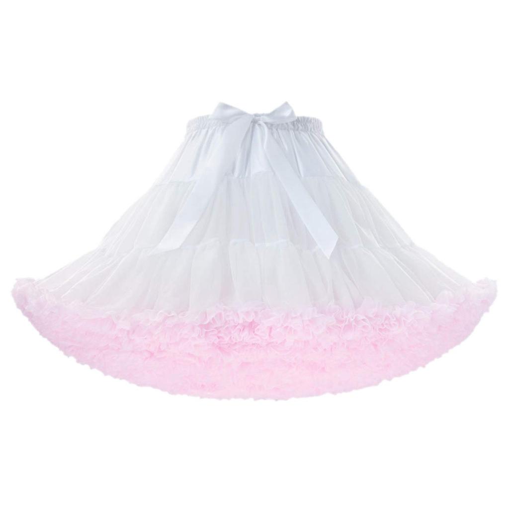Women Petticoat Underskirt Swing  Princess Skirt Hippy Cosplay Cute New