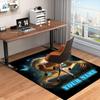 1PC Custom Name Sloth Adventure Theme Floor Mat Ideal for Living Room, Game Rooms, Office, Bedroom Floor Mat Playful Design