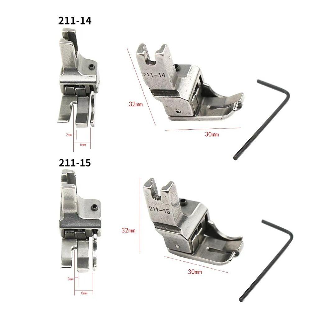 211-14/211-15 Lockstitch Sewing Machine Feet Top Stitch Presser Feet  Sewing Machine Accessories