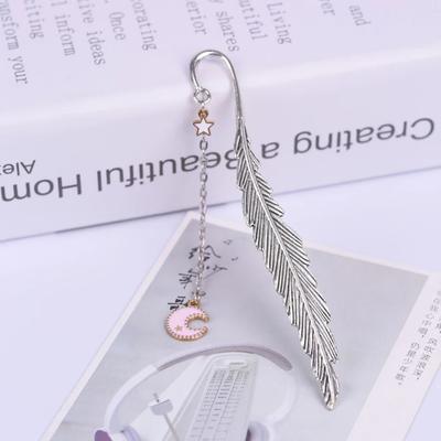 Feather Creative Stationery Separador De Libro Book Tool Marque Page B02 Lovely Book Mark Metal Bookmark