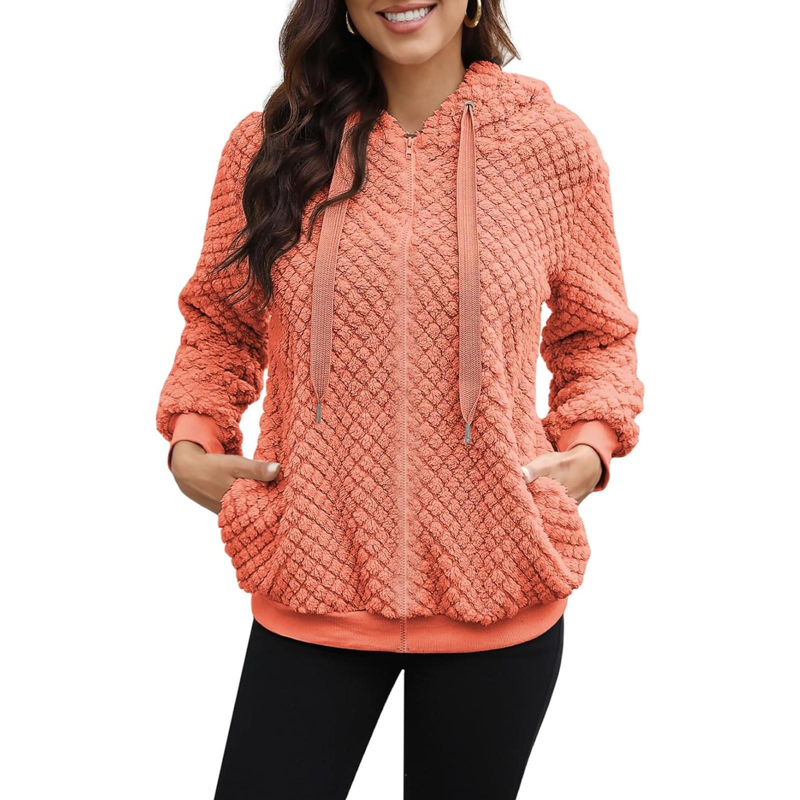 

Женские укороченные толстовки с капюшоном на молнии. Осенняя модная укороченная куртка с длинными рукавами. Топ для девочек-подростков. Опрятная одежда. S оранжевый