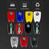 VDNQM1 Car Key Cover Replacement Key Case for Alfa Romeo Giulia Stelvio Tonale Carbon Fiber Style
