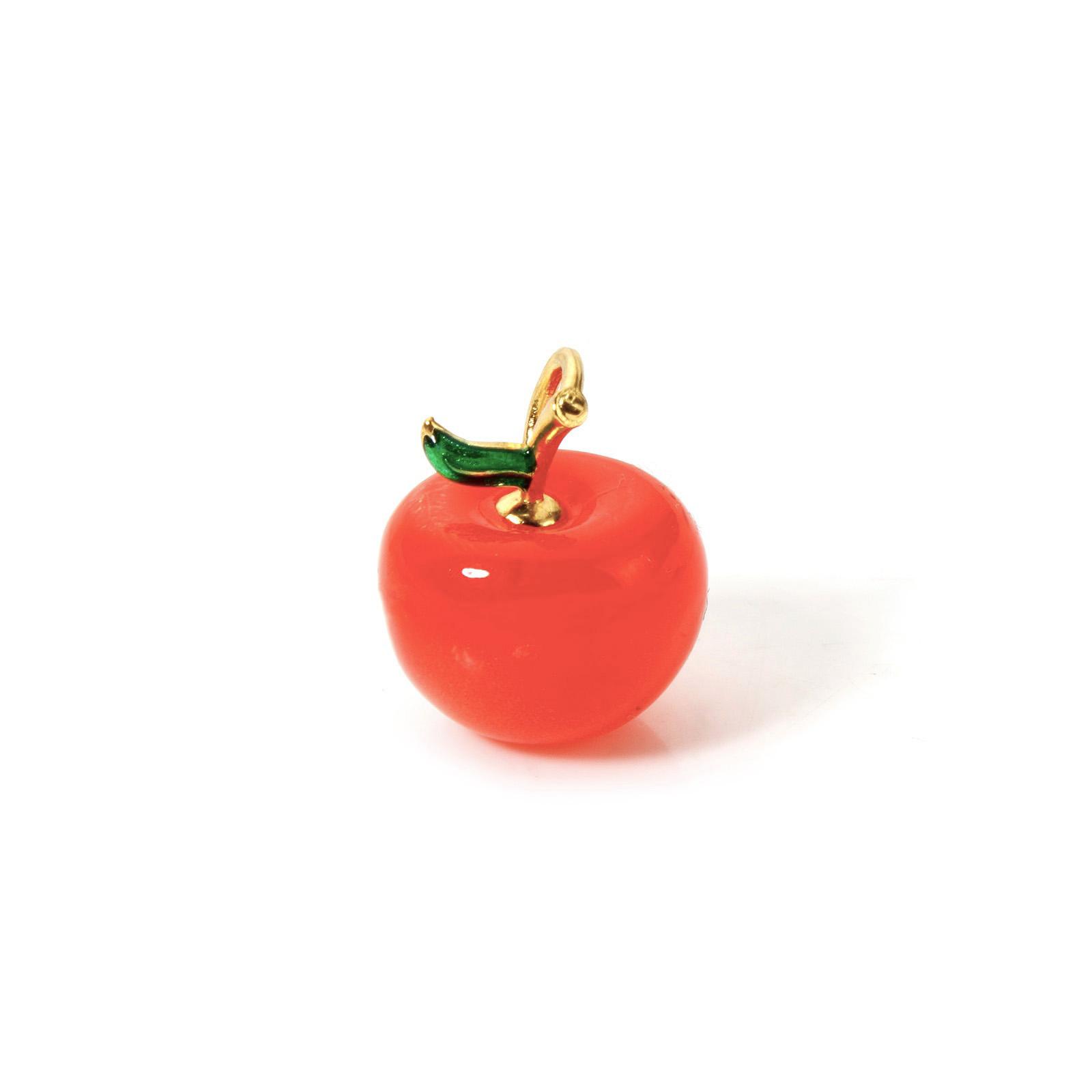 

1 Piece Brass 3D Charms Red Fruit Enamel Cherry Strawberry Pendants For DIY Necklace Bracelet Jewelry Making Findings