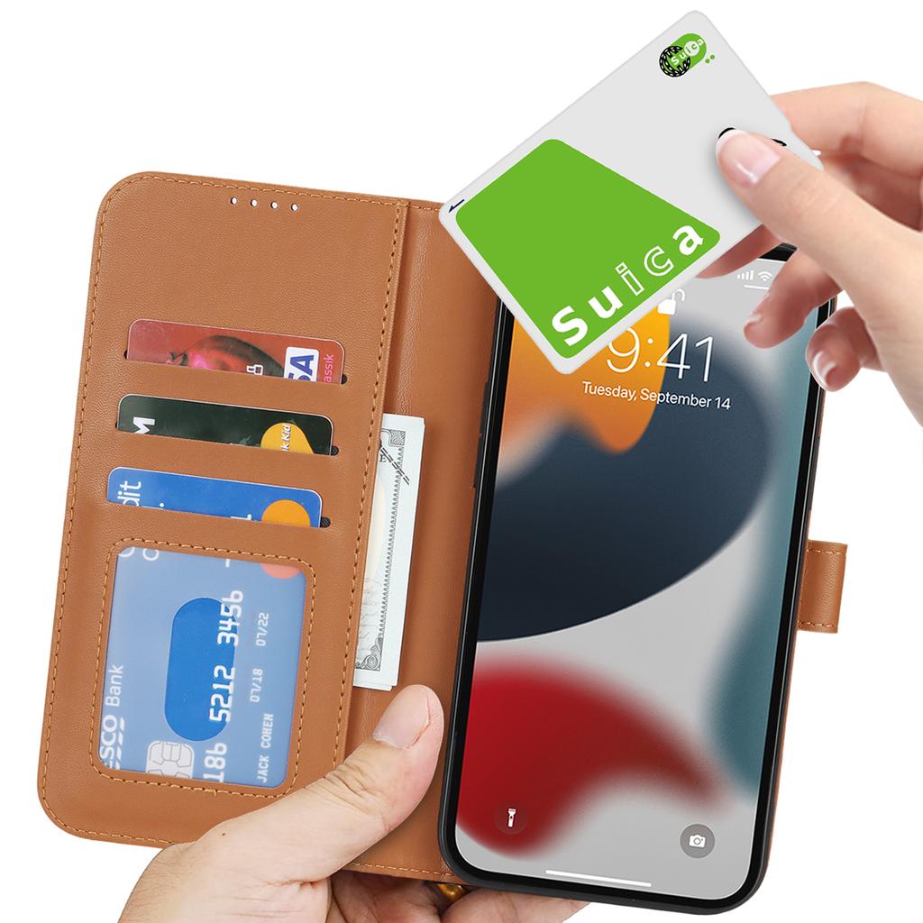 Etui z podstawką do iPhone 13 Pro, odporne na wstrząsy, skórzany portfel, pokrowiec na telefon