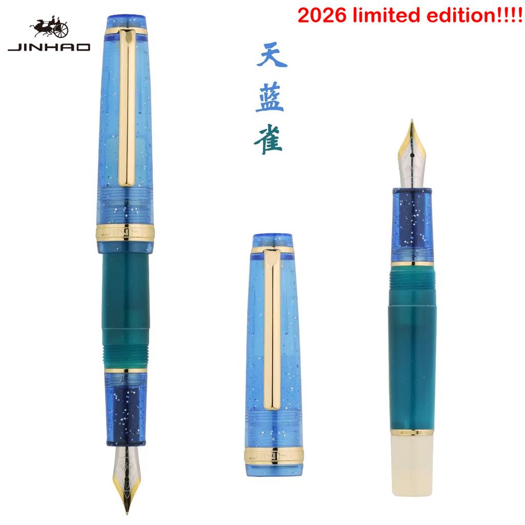 2026 Limited Edition Colors! JINHAO 82 MINI Fountain Pen Acrylic EF/F/M Mix Color Customized Stationery Office School Supplies