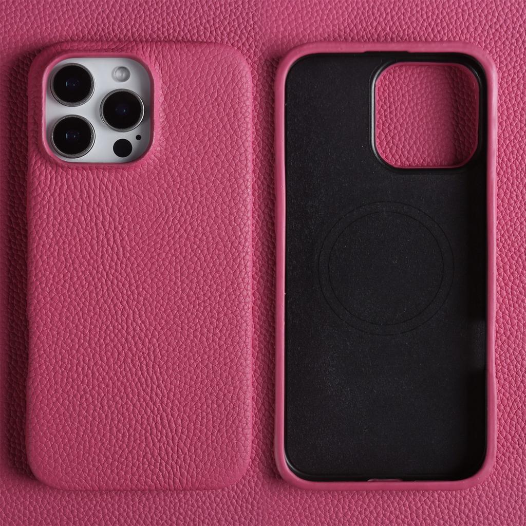 Luxury Magnetic For Magsafe Genuine Leather Case For iphone16Pro Max 15 14 13 12 11 Business Full Wrapped Phone Cases Back Cover