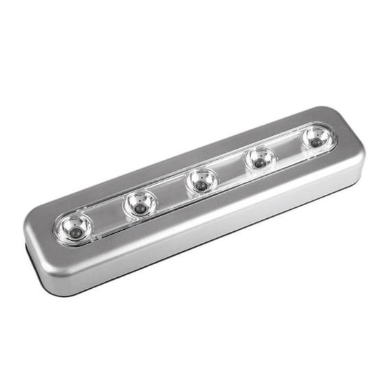 Lange Balkenleuchte, LED-Lampe, superhell, einfach zu installieren, berührungsempfindlich, batteriebetrieben, LED-Schrankleuchte mit Klebepad