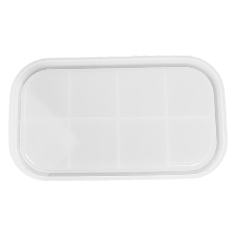 Porta-copos Tapete Molde de Cristal Feito à Mão Bandeja Oval Molde de Silicone Prato de Frutas Molde de Fundição Tábua de Servir Molde de Cristal Epóxi