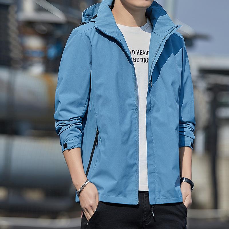 Jacket Men's and Women's Same Autumn New Casual Windproof Men's Windproof Jacket Three-in-one Anti-splashing