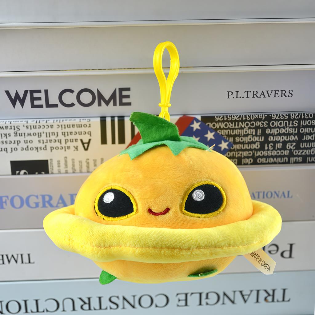 2025 New Style Plants vs Zombies Plush Pendant Cute SunFlower Peashooter Chomper Bag Keychain Decoration Stuffed Doll Kids Gift