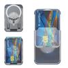 Air Bag Card Holder Type B Can Hold Two Cards. Highly Transparent PC + Reinforced N52 Magnet. Anti-scratch. for Apple for Samsung.