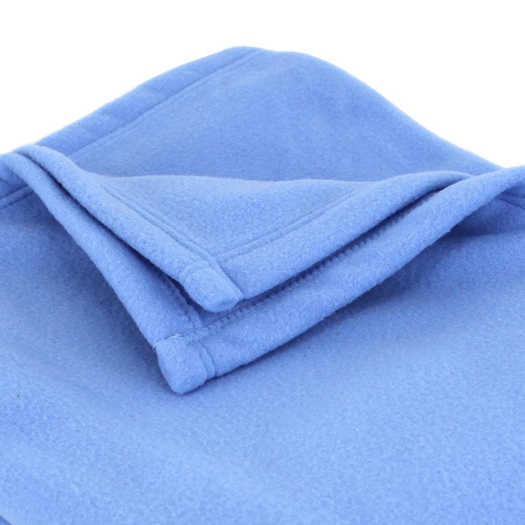 Buy Fleece Blanket 180x220 Cm 100 Polyester 350 G / M2 TEDDY Azure