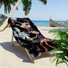 Coraline 2D Flat Print Beach Towel, Large Soft Quick Dry Towel for Beach Camping SwimmingXSTJ0915123