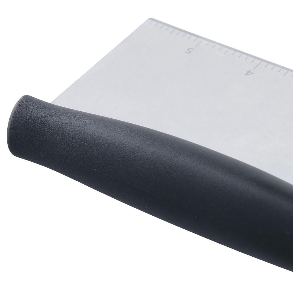 Stainless Steel Bench Scraper Scale Pizza Cutter New Food Chopper  Kitchen Gadgets