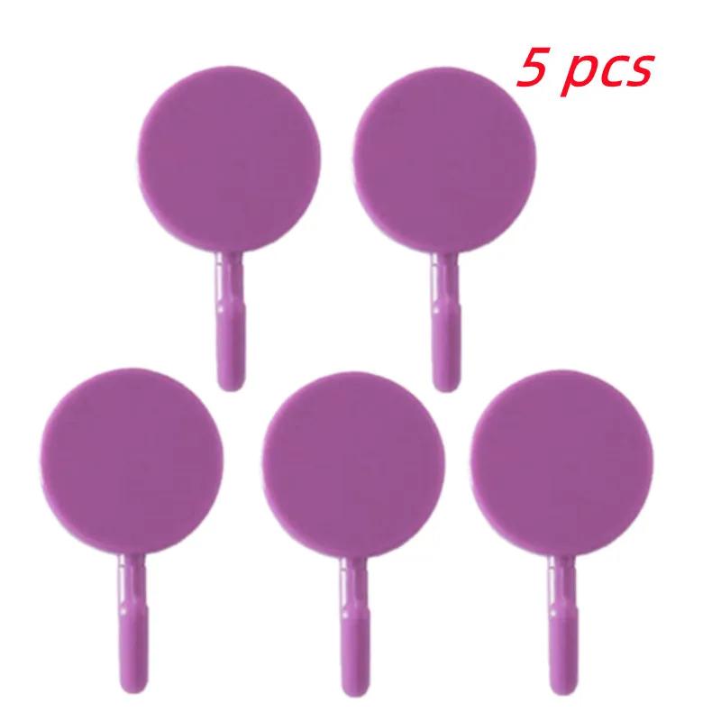 

5pcs Multifunctional Self Adhesive Hook Kitchen Bathroom Strong Non-marking Kitchen Hooks Household Wall Hanging Door Rack