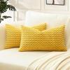 Rust Lumbar Pillowcase 30*50CM 12x20Inch Fall Decor Pillow Cover Corduroy Cushion Cover for Sofa Couch Hotel Housse De Coussion