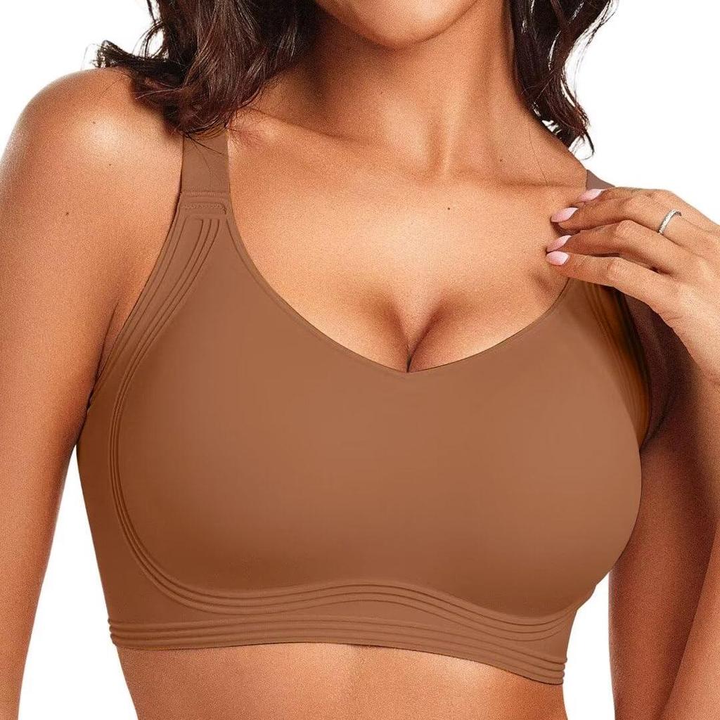 Vertvie European Edition Wireless Seamless Push-up Bra for Women - Soft Support & Full Coverage