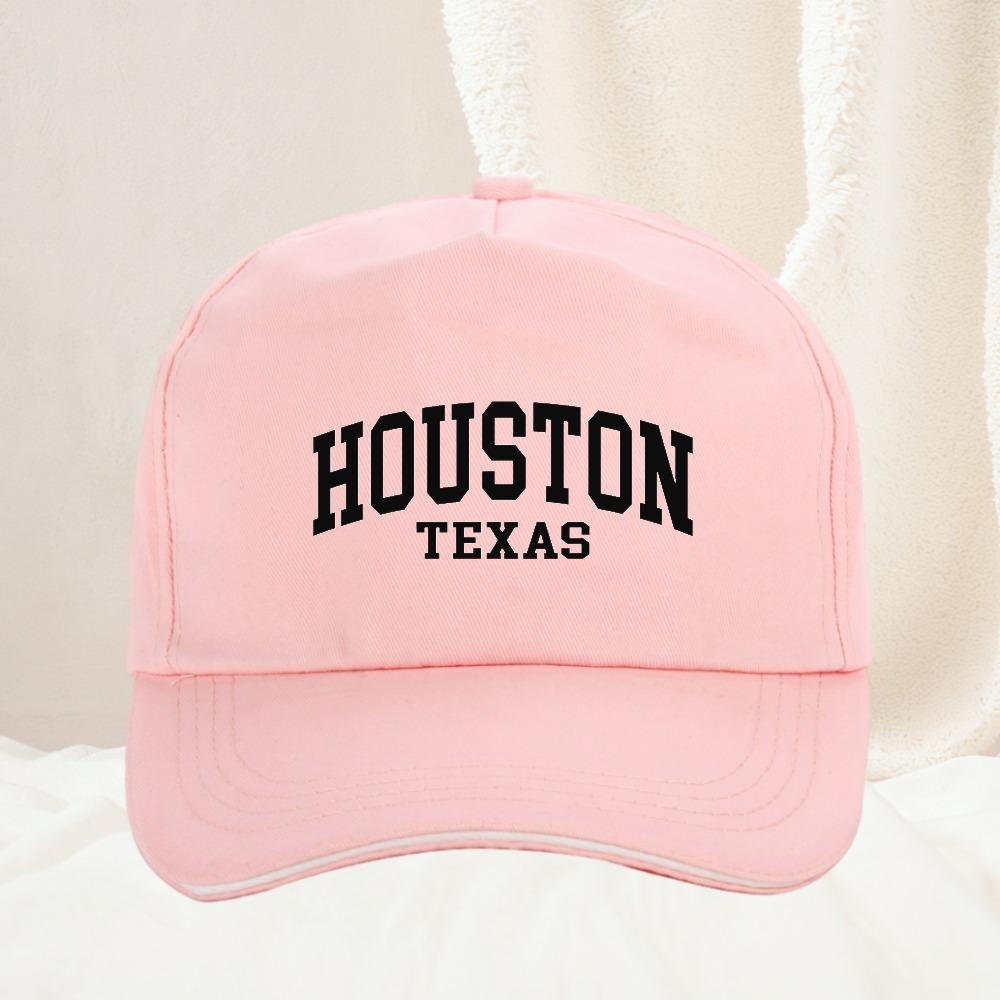 Houston Texas Print baseball cap Unisex Adjustable Dad Hat Outdoor All Seasons Travel Gift Caps Hat
