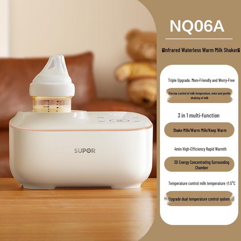 Supor 4-in-1 Electric Baby Formula Mixer with Warmer & Night Light (Model NQ06B)