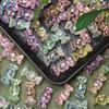 Acryl 12,5*29,1mm Lose Perlen candy Gelee Farbe DIY Schmuck Zubehör 10 stücke Für Armband Ohrring Herstellung