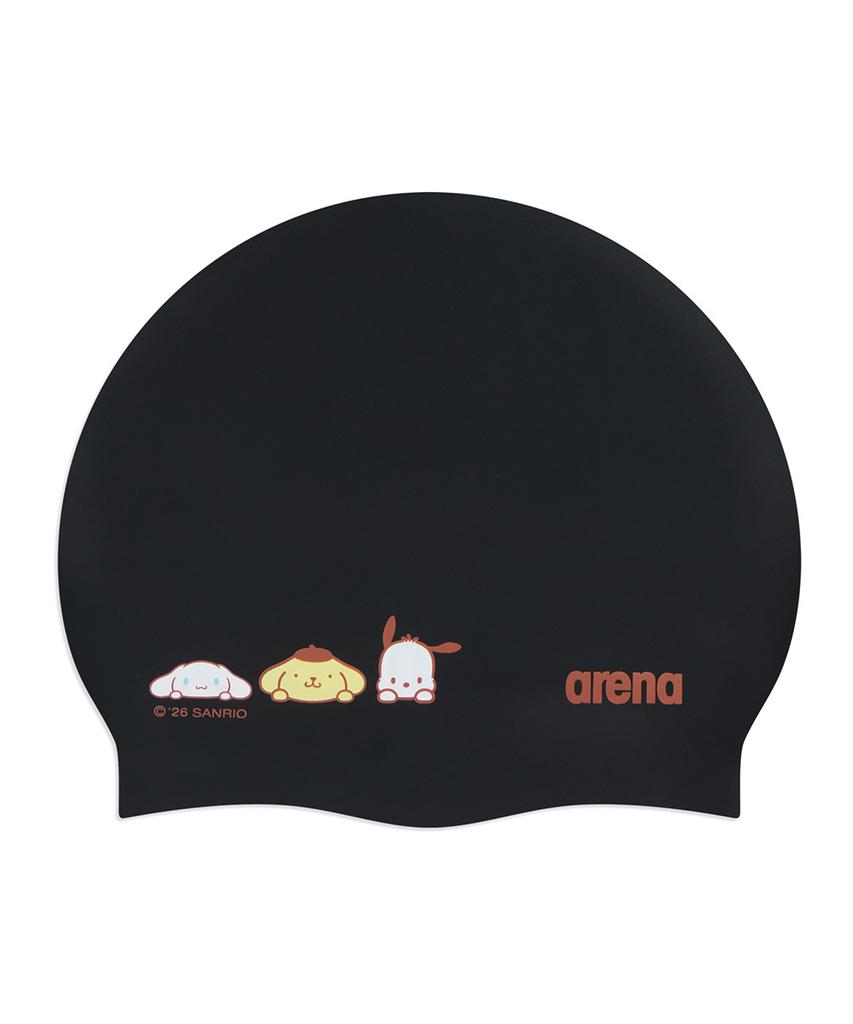 Alena Sanrio Characters Silicone Swim Cap A6Ac1Ac86Blk