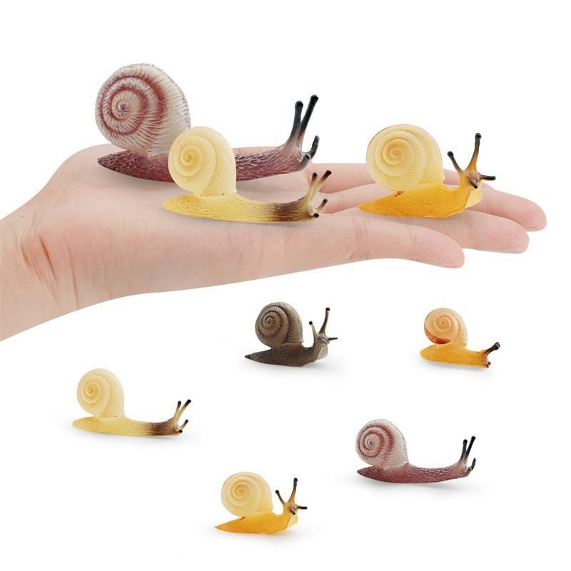 Vibrant Simulated Snail Figurines For Outdoor Garden And Indoor Home Decor
