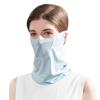 Women Summer Lightweight Breathable Uv Protection Neck Scarf For Outdoor Cycling Driving