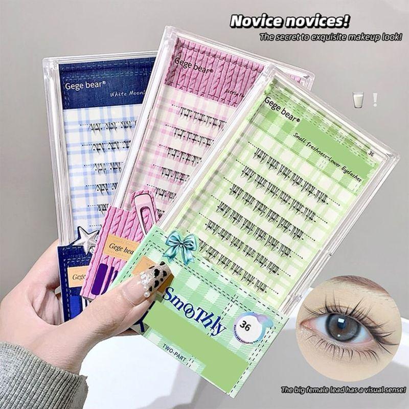 Gege Bear - Lower Eyelashes- 6 Types