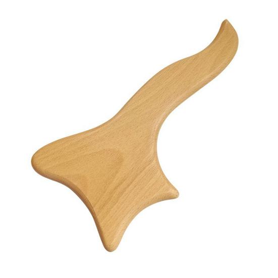 Herramienta de masaje terapéutico de madera, fácil de sostener, uso versátil, alivia la tensión muscular, elimina la celulitis y esculpe el cuerpo.