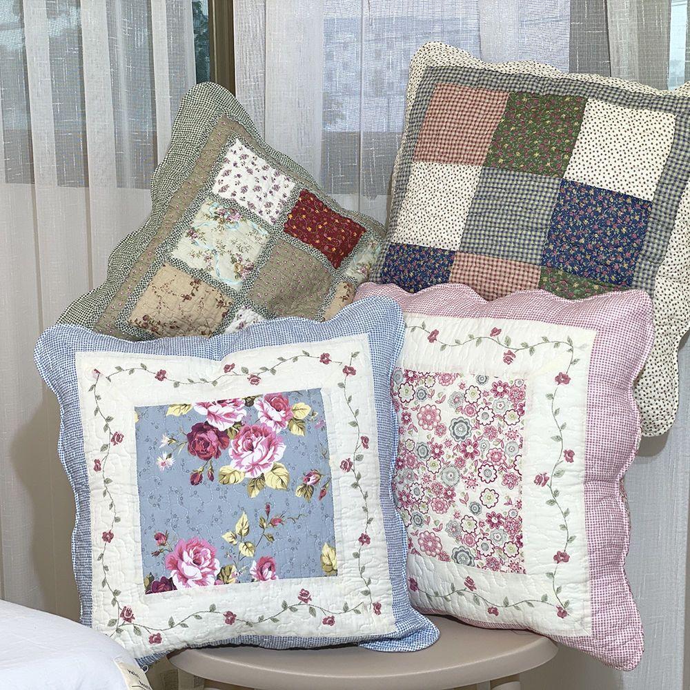 Bohemia Flower Povlak na polštář 45x45 Tištěný povlak na polštář Bílý Luxusní Sametový Měkký Povlak na polštář pro Domácí Dekoraci