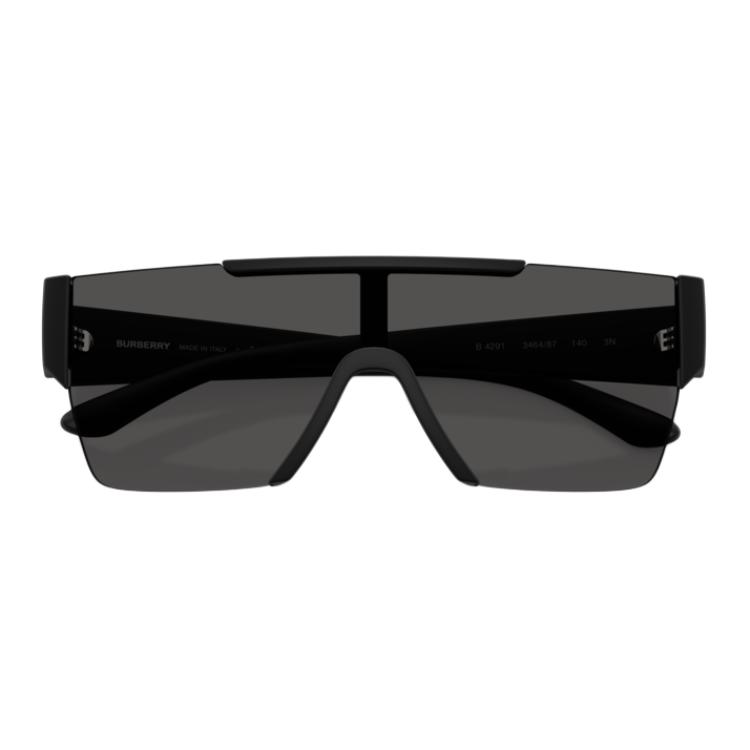 Burberry Avant-Garde Pilot Style Sunglasses With Letter Engraving Men sunglasses Black BE4291-346487