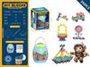 Children'S Assembled Granules Building Block Educational Toys Space Capsule Storage Bucket Gift Box