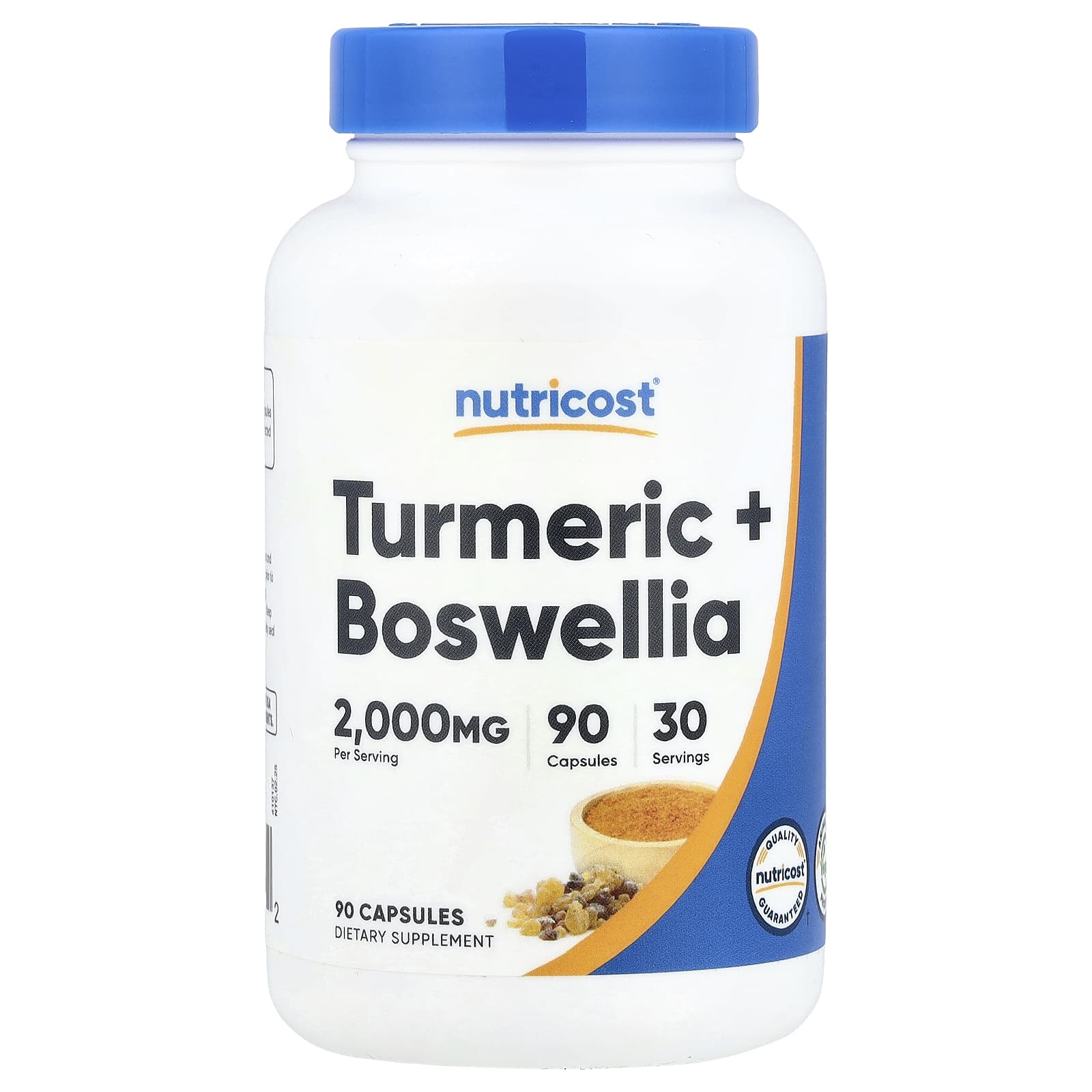 

Nutricost, Turmeric + Boswellia, 90 Capsules