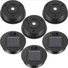 Solar Panel with LED Lantern Light Lid Solar Lights Top Replacement Part for Outdoor Hanging Lanterns DIY Table Lights Decor