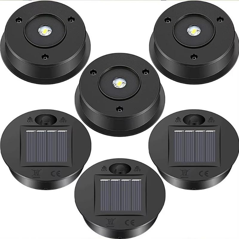 Solar Panel with LED Lantern Light Lid Solar Lights Top Replacement Part for Outdoor Hanging Lanterns DIY Table Lights Decor