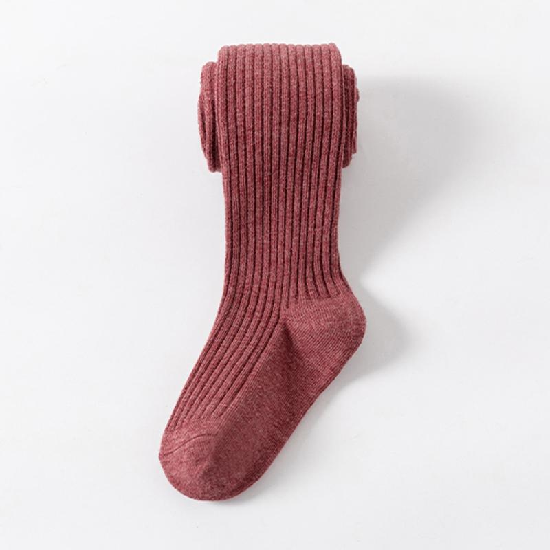 Girls' Pantyhose Children's Leggings Solid Color Kids Pantyhose Simple Tights